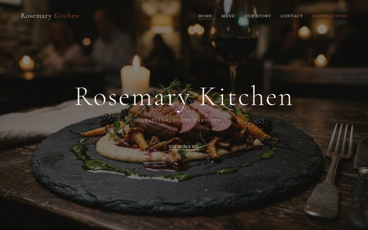 Rosemary Kitchen website